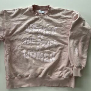 Aritzia international women’s day women to the power of women crewneck size L